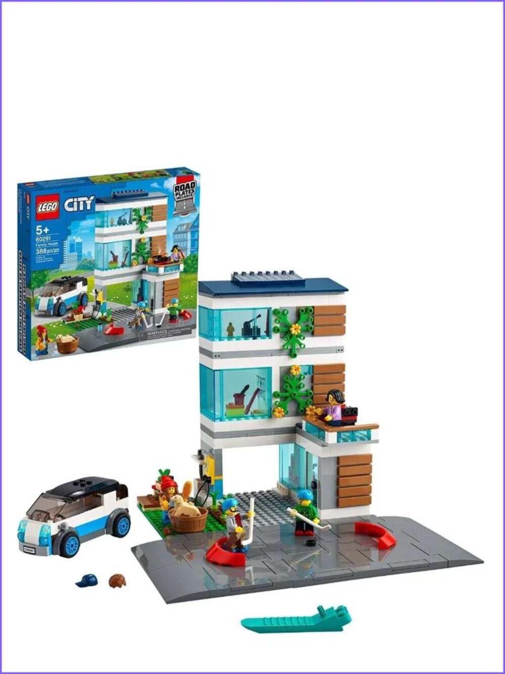 Lego City Family House 60291 Building Kit  New In Box